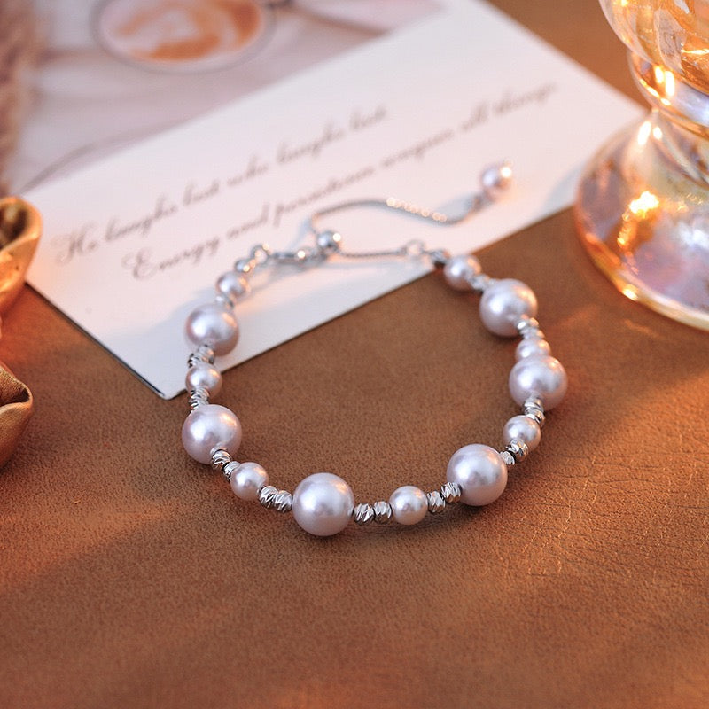 Popular pearl bracelet, light luxury, niche, exquisite and high-end bracelet