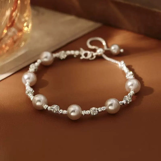 Popular pearl bracelet, light luxury, niche, exquisite and high-end bracelet